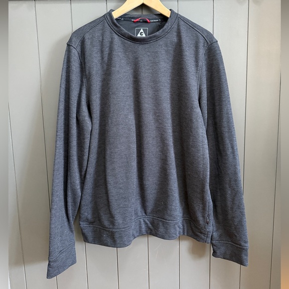 Men’s Gray Gerry Crew Sweater Size L - Picture 1 of 4